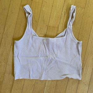 Urban Outfitters light purple crop top size S